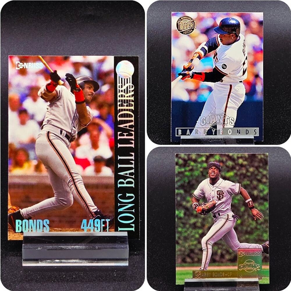 Barry Bonds Long Ball Leaders SE Gold Medallion San Francisco Giants Star